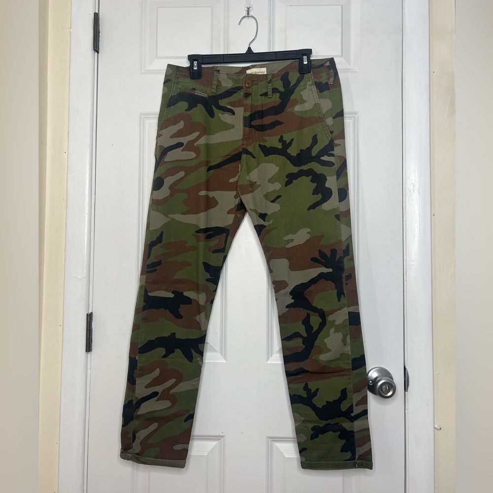 Denim & Supply Ralph Lauren Green Camouflage Pants - Picture 4 of 8